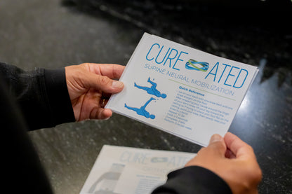 Supine Neural Mobilization Exercise Cards